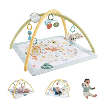 Fisher-Price Sensimals HRB15 tapete & ginásio para bebés Tecido, Plástico Multicor