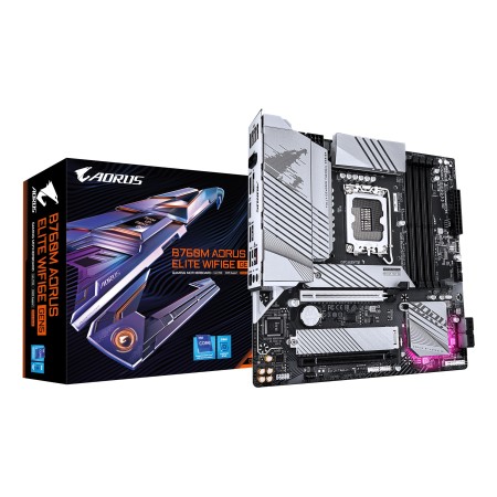 GIGABYTE B760M AORUS ELITE WIFI6E GEN5 Intel B760 LGA 1700 micro ATX