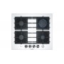 Bosch Serie 6 Gas cooktop PPP6A2M90 4 fields white color Built-in 60 cm 4 zone(s)