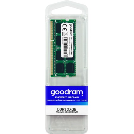 Goodram GR1333S364L9S 4G módulo de memória 4 GB 1 x 4 GB DDR3
