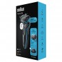 Braun Series 5 51-M1200s máquina de barbear Máquina de barbear com lâminas que se adaptam ao contorno do rosto Aparador Preto,