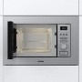 Gorenje BMI201AG1X Aço inoxidável Micro-ondas combinado Embutido 20 l 800 W