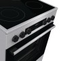Gorenje GECS6C70XC fogão Fogão independente Eléctrico Bico em espiral Aço inoxidável