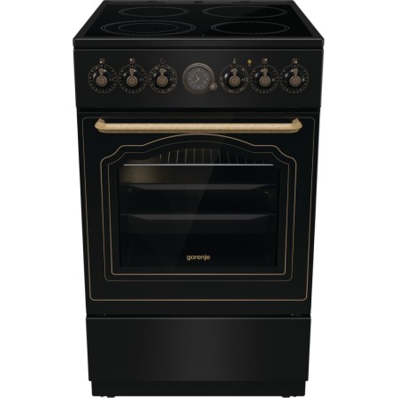 Gorenje GECS5B70CLB Fogão independente A Eléctrico Cerâmica Preto