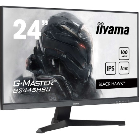 iiyama G-MASTER G2445HSU-B2 monitor de ecrã 60,5 cm (23.8") 1920 x 1080 pixels Full HD LCD Preto