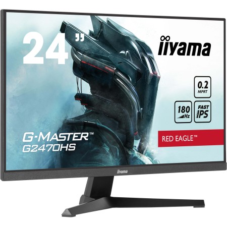 iiyama G-MASTER G2470HS-B1 monitor de ecrã 60,5 cm (23.8") 1920 x 1080 pixels Full HD LCD Preto