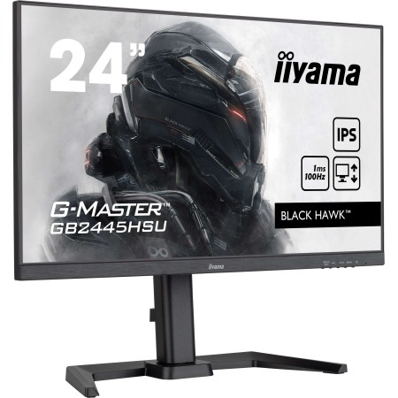 iiyama G-MASTER GB2445HSU-B2 monitor de ecrã 58,4 cm (23") 1920 x 1080 pixels Full HD LED Preto