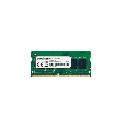 Goodram W-DL16S08G módulo de memória 8 GB 1 x 8 GB DDR3 1600 MHz