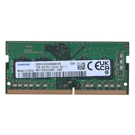 Samsung M471A2G43CB2-CWE 16GB DDR4 3200MHz PC4-25600 SODIMM módulo de memória 1 x 16 GB 3200 MT s