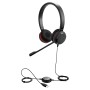 Jabra Evolve 20 Auscultadores Com fios Fita de cabeça Escritório Call center USB Type-A Preto