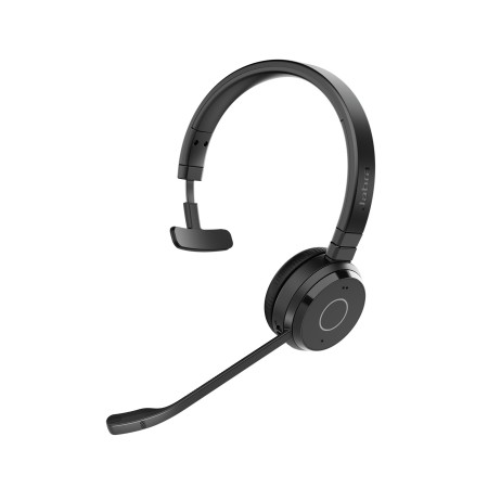 Jabra Evolve 65 TE Auscultadores Com fios e sem fios Fita de cabeça Escritório Call center USB Type-A Bluetooth Preto