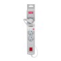 Activejet grey power strip with cord ACJ COMBO 5G/1,5M/BEZP. AUT/S