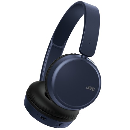 JVC HA-S36W Auscultadores Sem fios Fita de cabeça Chamadas Música Bluetooth Azul