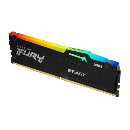 Kingston Technology FURY Beast RGB módulo de memória 8 GB 1 x 8 GB DDR5 6000 MT s