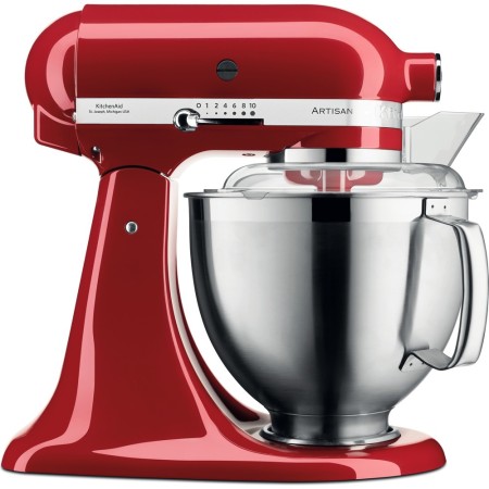 KitchenAid Artisan 5KSM185PS robô de cozinha 300 W 4,8 l Vermelho