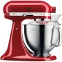 KitchenAid Artisan 5KSM185PS robô de cozinha 300 W 4,8 l Vermelho