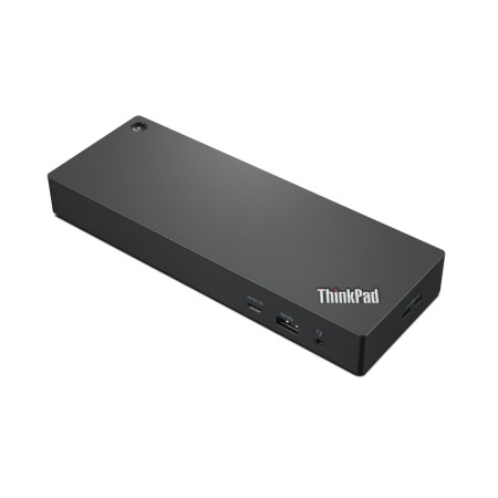 Lenovo 40B00300EU base & duplicador de portas Com fios Thunderbolt 4 Preto, Vermelho