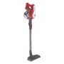 Hoover HF122RH 011 Aspirador Bateria Seco Tecido Sem bolsa 0,9 l 170 W Vermelho, Prateado