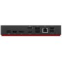 Lenovo ThinkPad Universal USB-C Smart Dock Com fios USB 3.2 Gen 2 (3.1 Gen 2) Type-C Preto