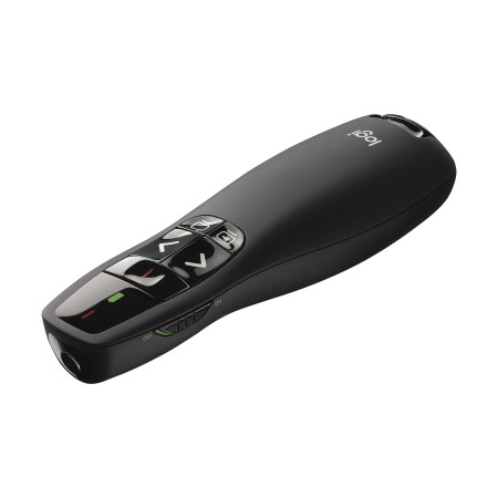 Logitech 910-001356 comando para apresentações RF Preto