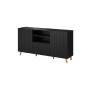 Cama Commode PAFOS 150x42x82 Black matt