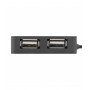 Vultech HU-04USB2 hub de interface USB 2.0 480 Mbit s Preto