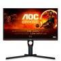 AOC G3 25G3ZM BK monitor de ecrã 62,2 cm (24.5") 1920 x 1080 pixels Full HD Preto, Vermelho