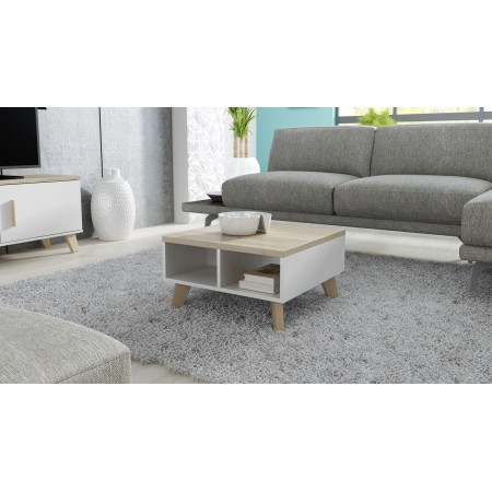 Cama LOTTA 60 coffee table white/sonoma oak