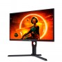 AOC G3 25G3ZM BK monitor de ecrã 62,2 cm (24.5") 1920 x 1080 pixels Full HD Preto, Vermelho