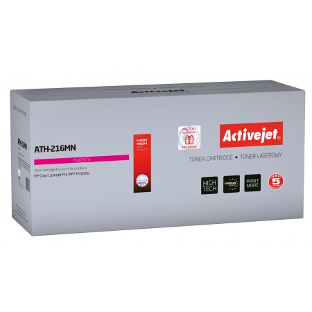 Activejet ATH-216MN Toner (replacement for HP 216A W2413A- Supreme- 850 pages- red) with chip