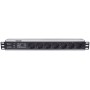 Intellinet 714006 PDU 7 tomada(s) CA 1.5U Preto