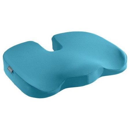 LEITZ Ergo Cosy Orthopedic Chair Cushion cyan