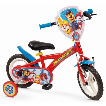 Children's Bike 12" Paw Patrol Red 1178 Boy NEW TOIMSA