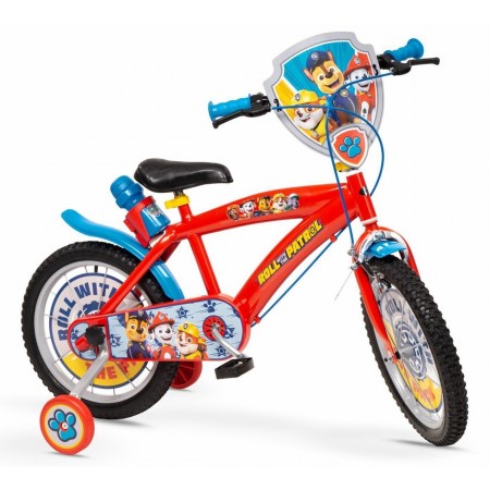 Children's Bike 16" Paw Patrol Red 1678 NEW TOIMSA