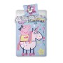 Baby Peppa Pig bedding 002 140x200cm + pillow 70x90cm
