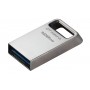 Kingston Technology DataTraveler Micro unidade de memória USB 128 GB USB Type-A 3.2 Gen 1 (3.1 Gen 1) Prateado