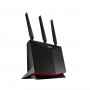 ASUS 4G-AC86U router sem fios Gigabit Ethernet Dual-band (2,4 GHz   5 GHz) Preto