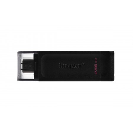 Kingston Technology DataTraveler 70 unidade de memória USB 256 GB USB Type-C 3.2 Gen 1 (3.1 Gen 1) Preto