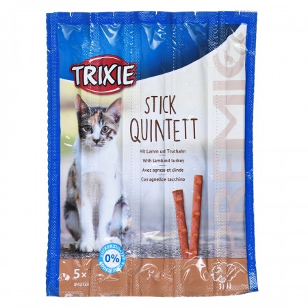 Snacks Premio Sticks-lamb with turkey-dry cat food-5x5g