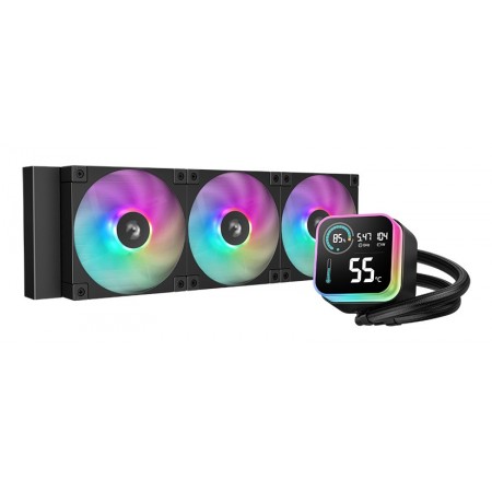 DeepCool LQ360 Processador Kit de arrefecimento líquido 12 cm Preto 1 unidade(s)