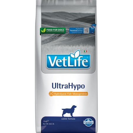 FARMINA Vet Life UltraHypo - dry dog food - 12 kg