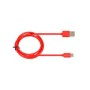 CABLE I-BOX USB 2.0 TYPE C, 2A 1M RED