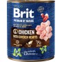 BRIT Premium by Nature Chicken with hearts - Wet dog food - 800 g