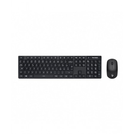 Vultech KM-831W teclado Rato incluído Escritório USB QWERTY Italiano Preto