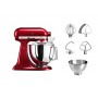 KitchenAid Artisan robô de cozinha 300 W 4,8 l Vermelho