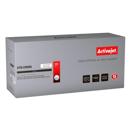 Activejet ATB-2000N Toner (replacement for Brother TN-2000/TN-2005- Supreme- 2500 pages- black)