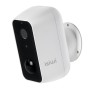 Câmera Isiwi Wireless FRI + 5Mpx Bullet alimentada por bateria fixa para LED IR externo e cartão Sd de áudio bidirecional SHOWC