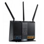 ASUS DSL-AC68U router sem fios Gigabit Ethernet Dual-band (2,4 GHz   5 GHz) Preto