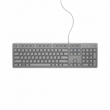 DELL KB216 teclado Universal USB QWERTY Estados Unidos (Internacional) Cinzento