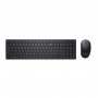 DELL KM5221W teclado Rato incluído Escritório RF Wireless QWERTY Estados Unidos (Internacional) Preto